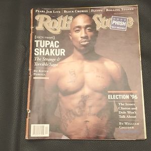 1996 October 31 Rolling Stone Magazine, Tupac Shakur 1971-1996 (MH13)
